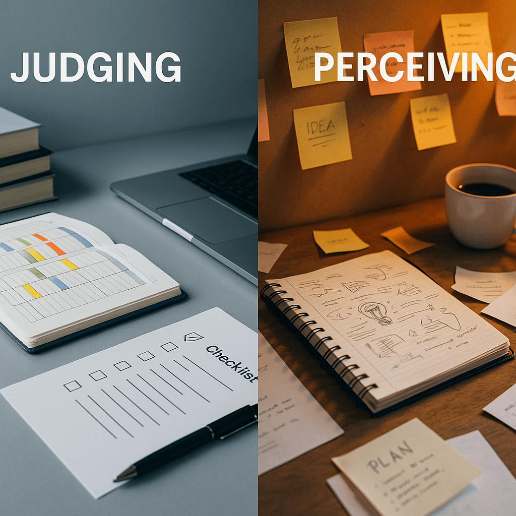 Featured image for Judging vs. Perceiving: How You Organize Your Life
