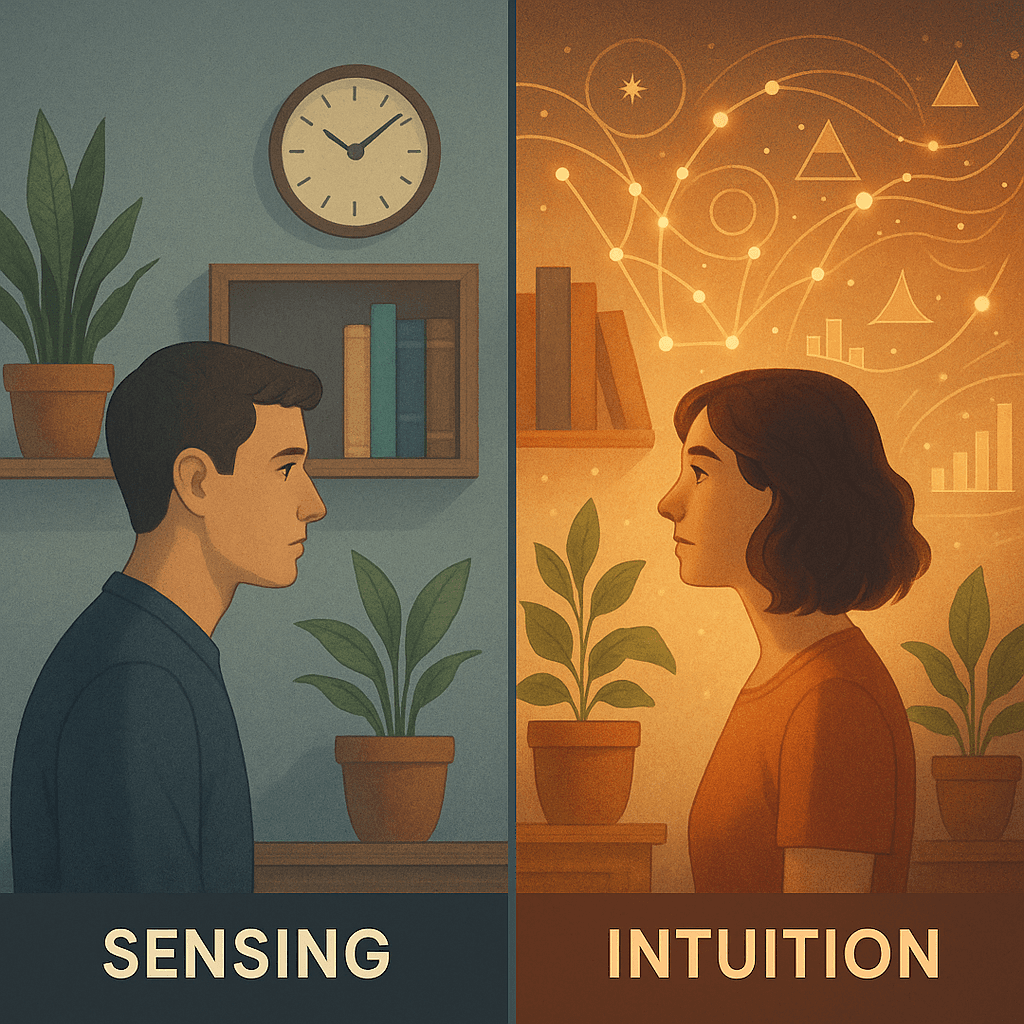 Featured image for Sensing vs. Intuition: How Do You Process Information?