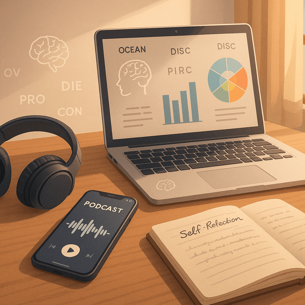 Featured image for The Best Podcasts for Self-Growth and Psychometrics
