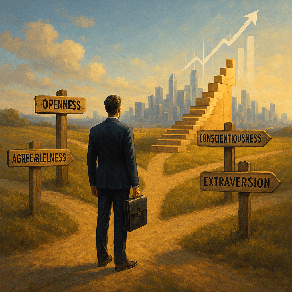 Featured image for Which Big Five Trait Predicts Wealth the Best?