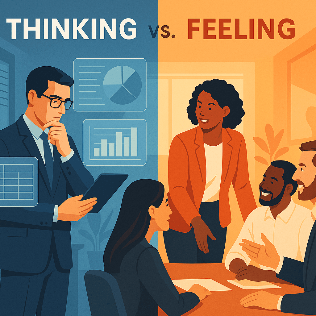Featured image for The Thinking vs. Feeling Struggle in Modern Careers